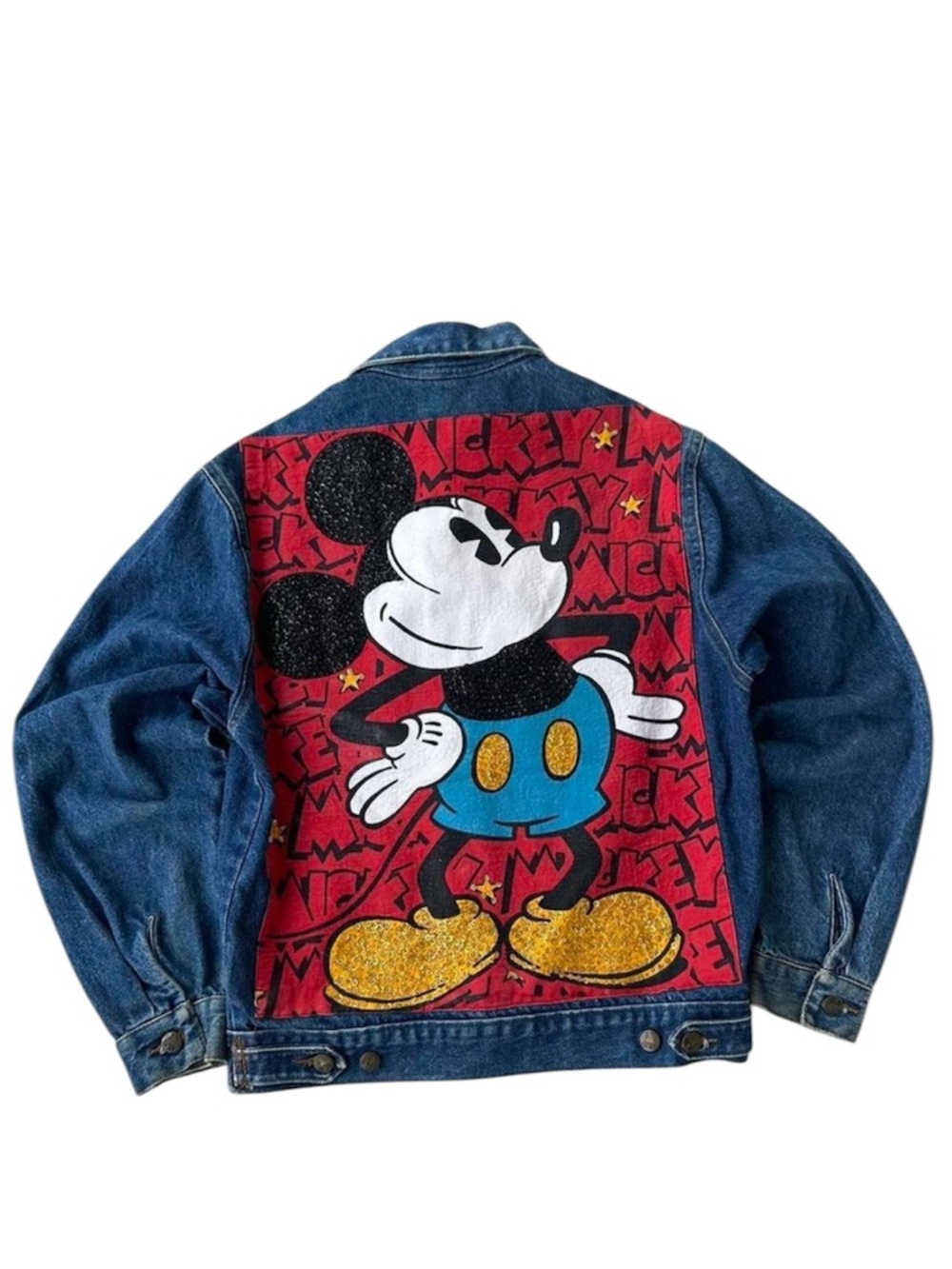 Disney Denim Mickey Mouse Jacket ✨